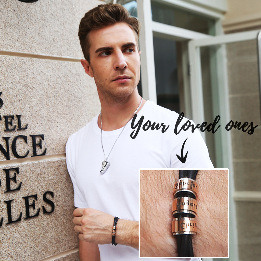 Personalized Engraved Name Bracelet