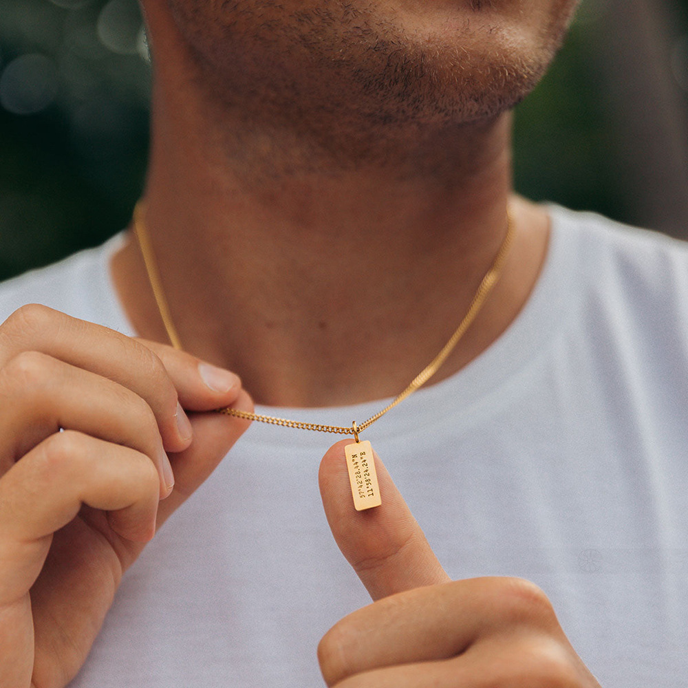 Personalized Engraved DIY Necklace