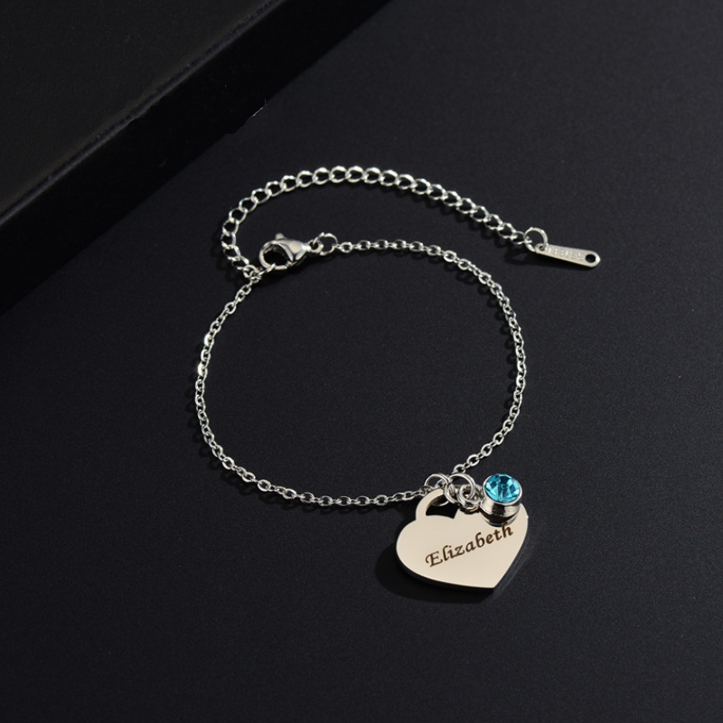Personalized love lettering Braclet