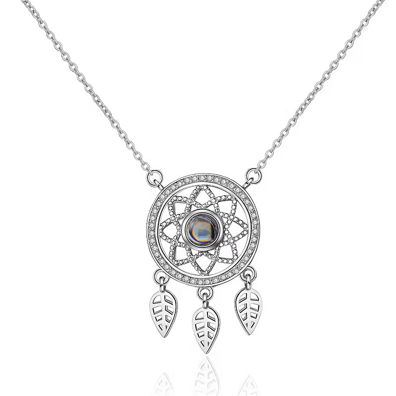 Dream Catcher Love Memory Projection Necklace