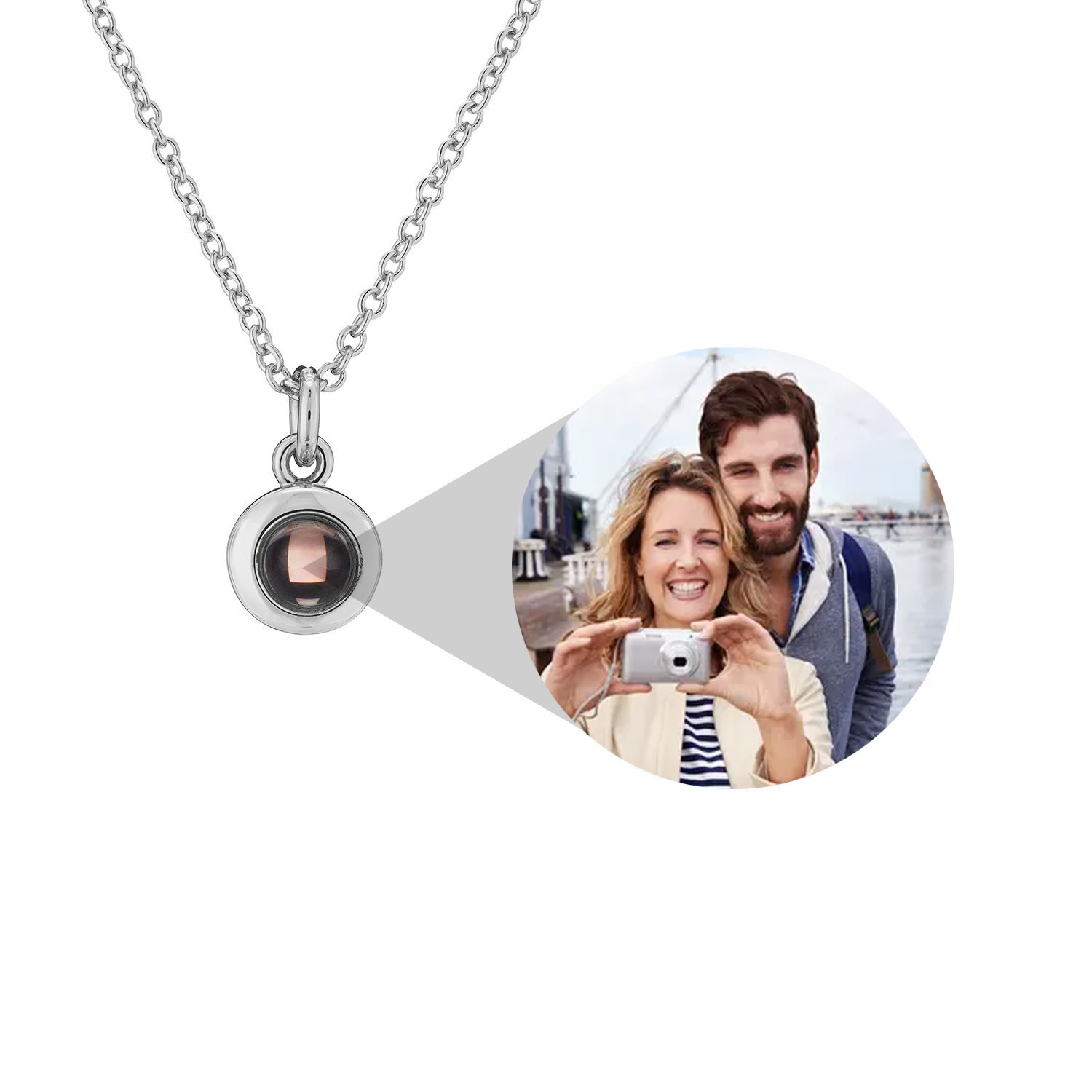 Personalized photo custom Necklace