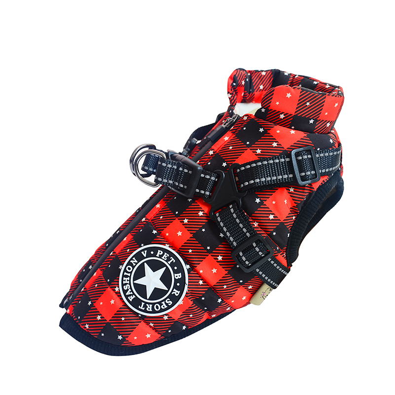 CustomizingBox Christmas element multifunctional dog coat