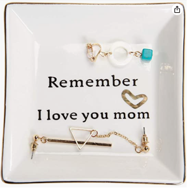 Personalized Text Ring Dish