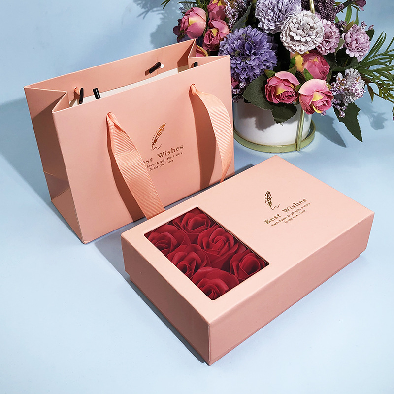 6 Rose Boxes Packing