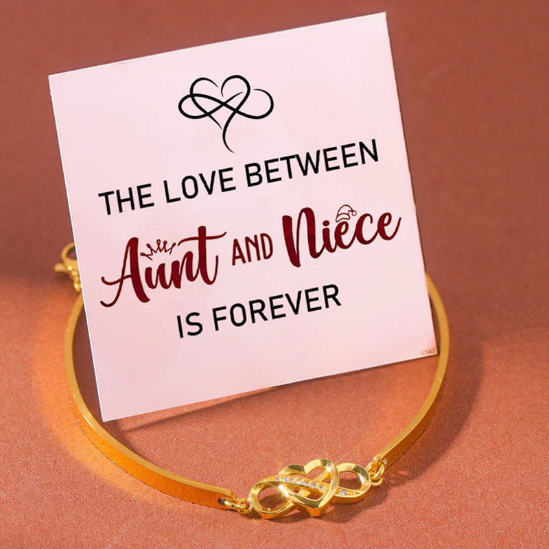 Eternal bond heart to Heart bracelet