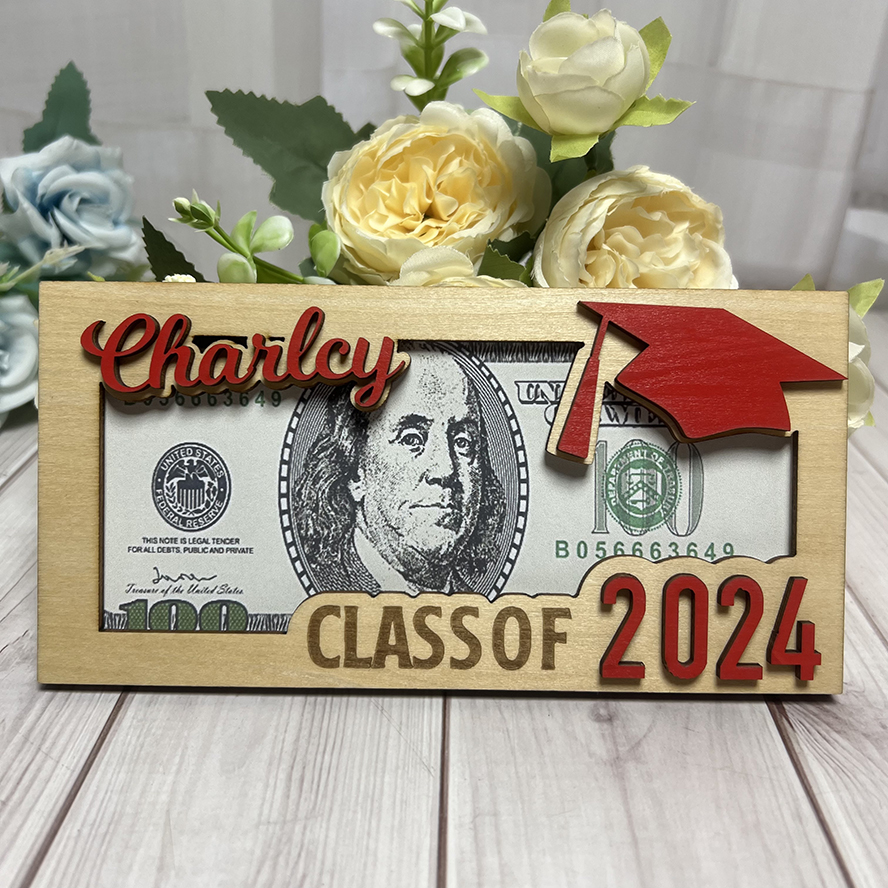 Personalized Name Money Holder For Graduation