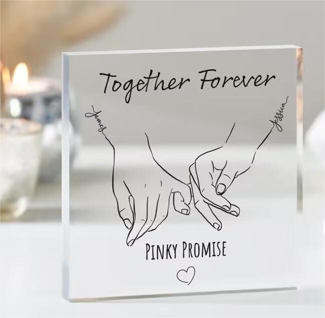 Personalized Custom Square Shaped Acrylic Plaque