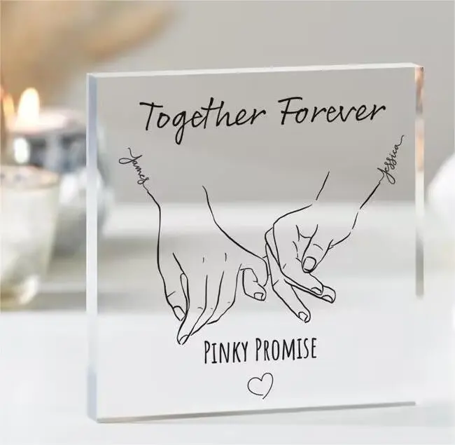 Personalized Custom Square Shaped Acrylic Plaque