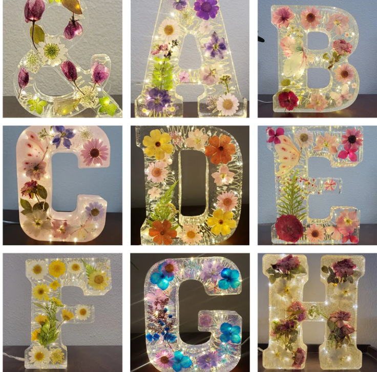 Personalized Creative Letter Night Light