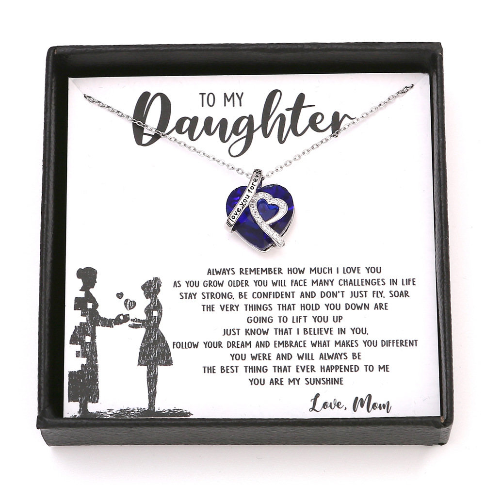 The Heart of the Ocean necklace gift for daughter