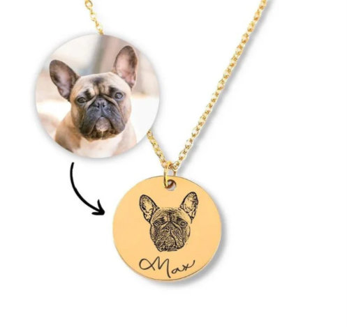 Personalized Pet Face Necklace