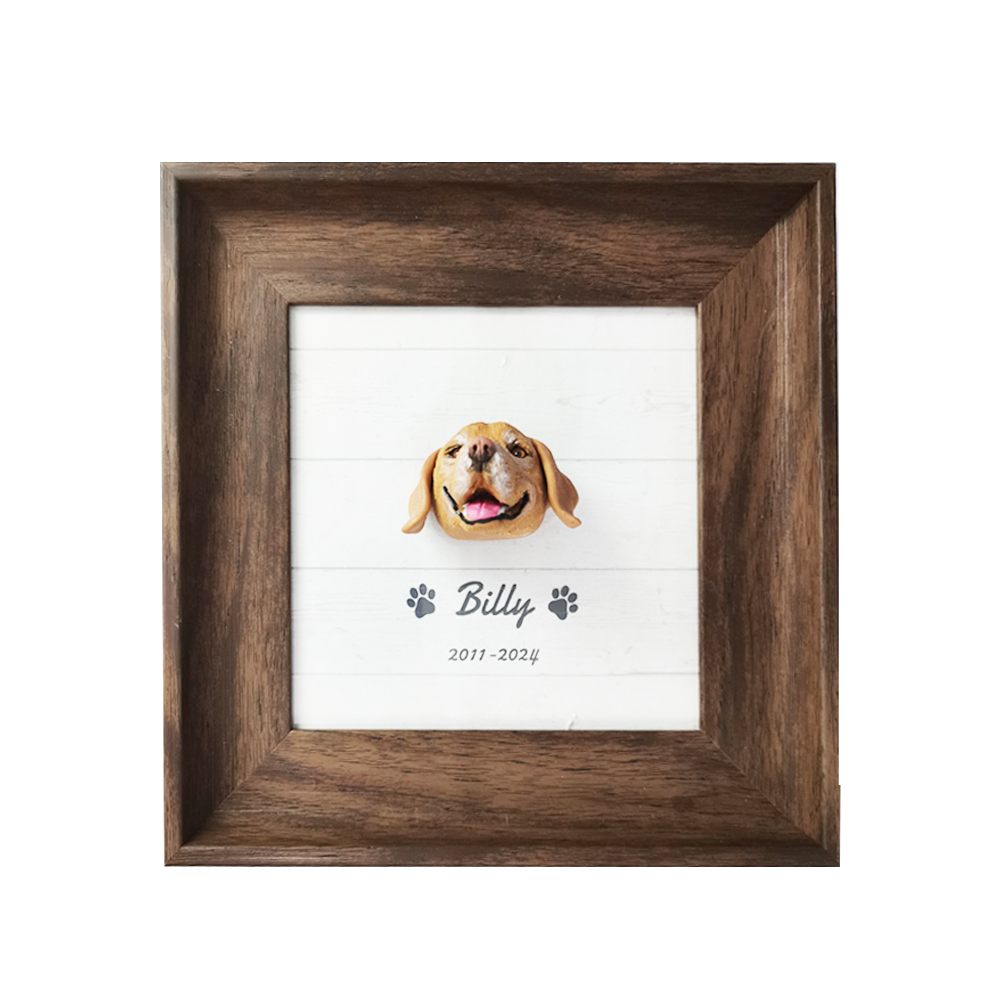 Puppy photo frame