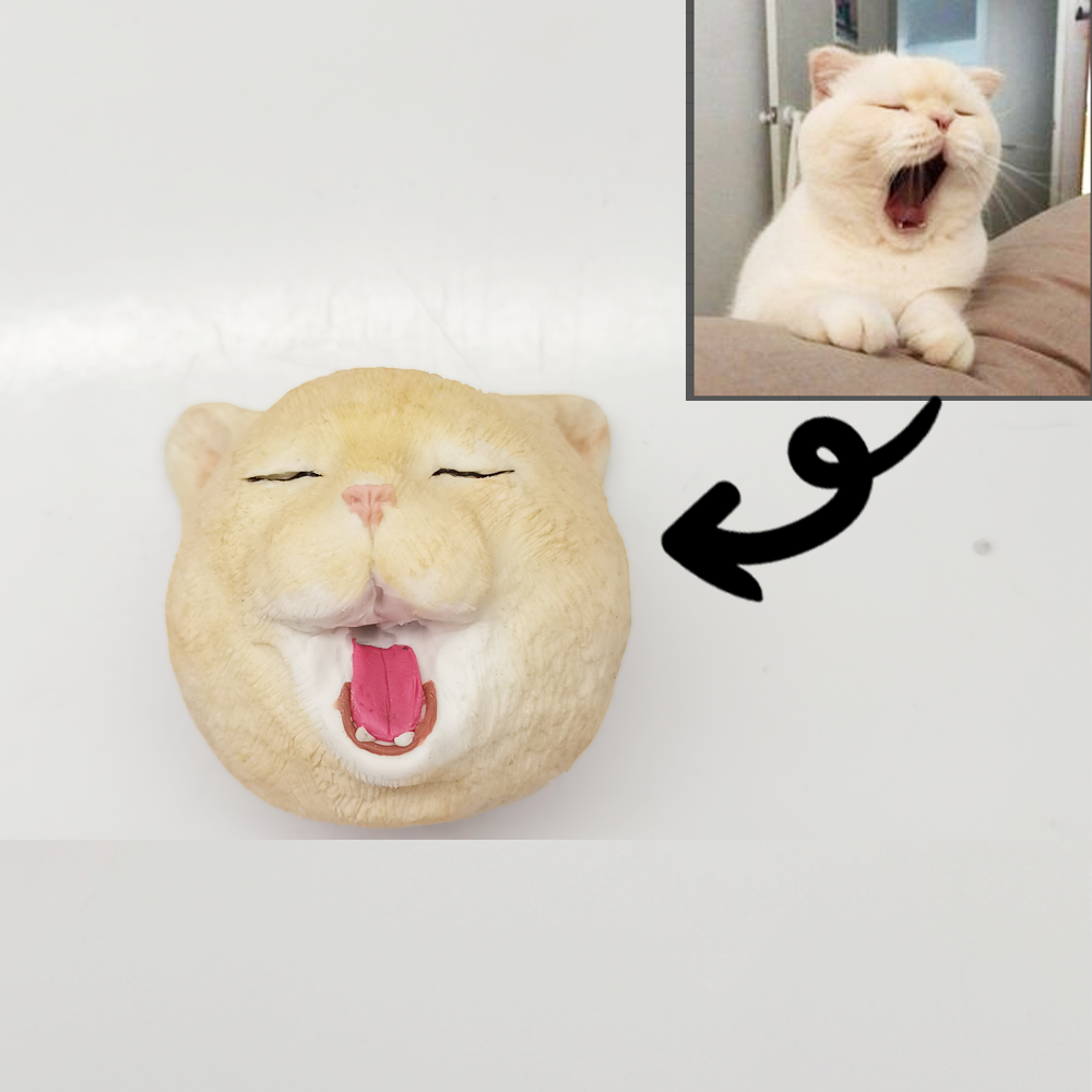 Pet Head Refrigerator Patch