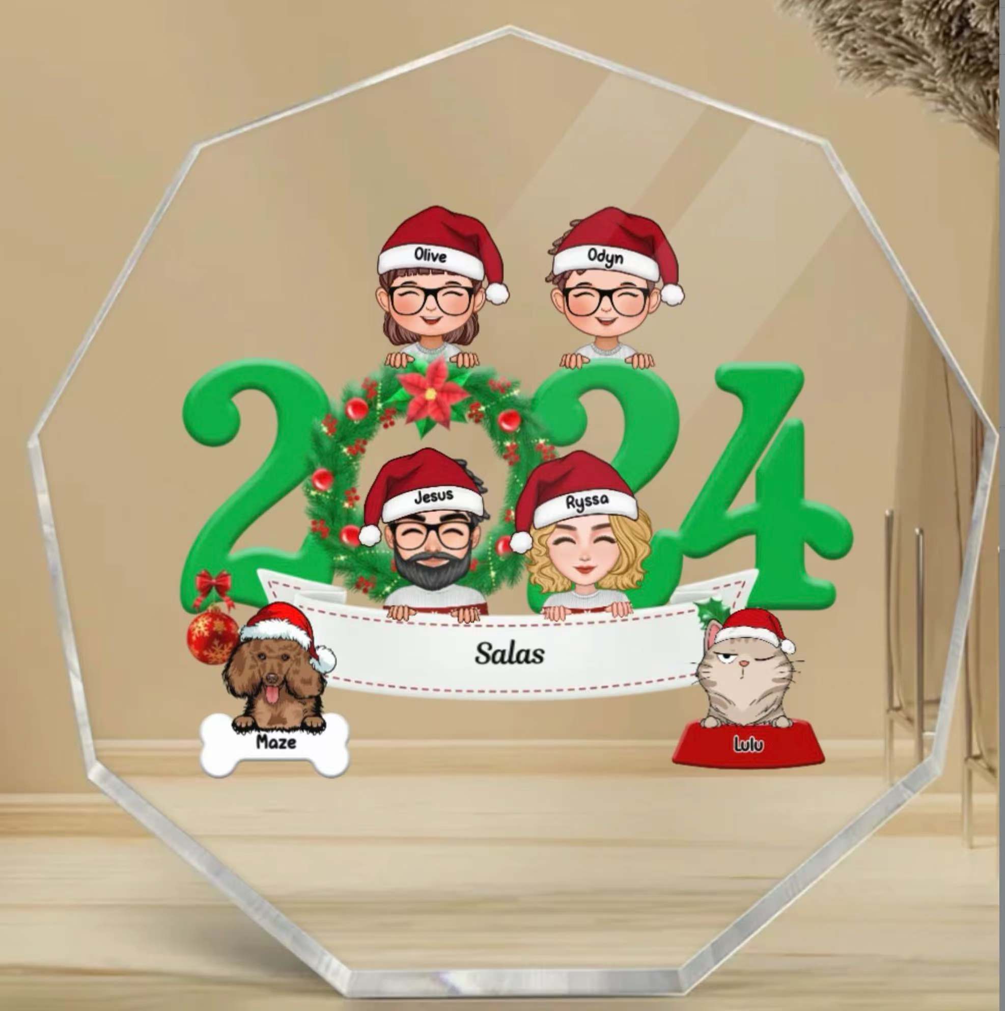 Personalized Shaped Acrylic Ornament