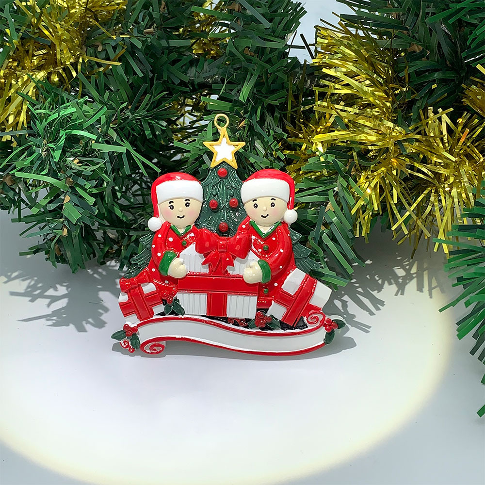 Personalized Resin Christmas Ornament