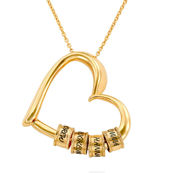 Stainless steels beads necklace