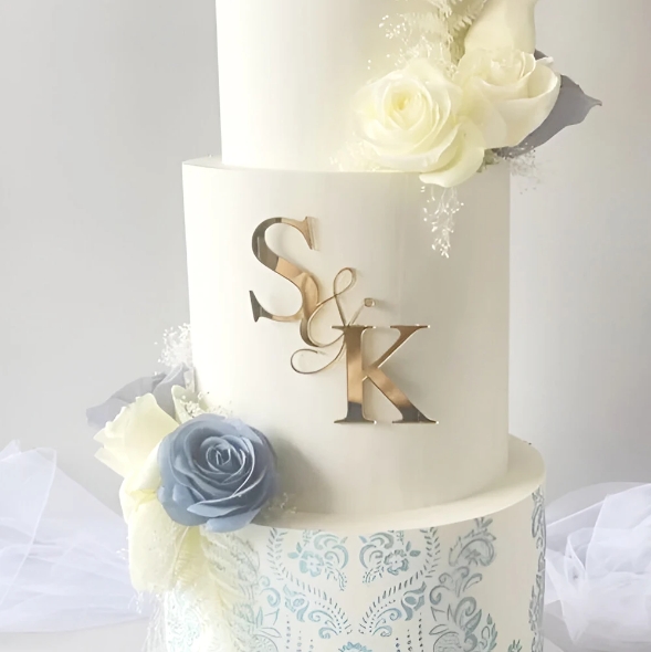 Custom Wedding Cake Topper Acrylic Cake Topper