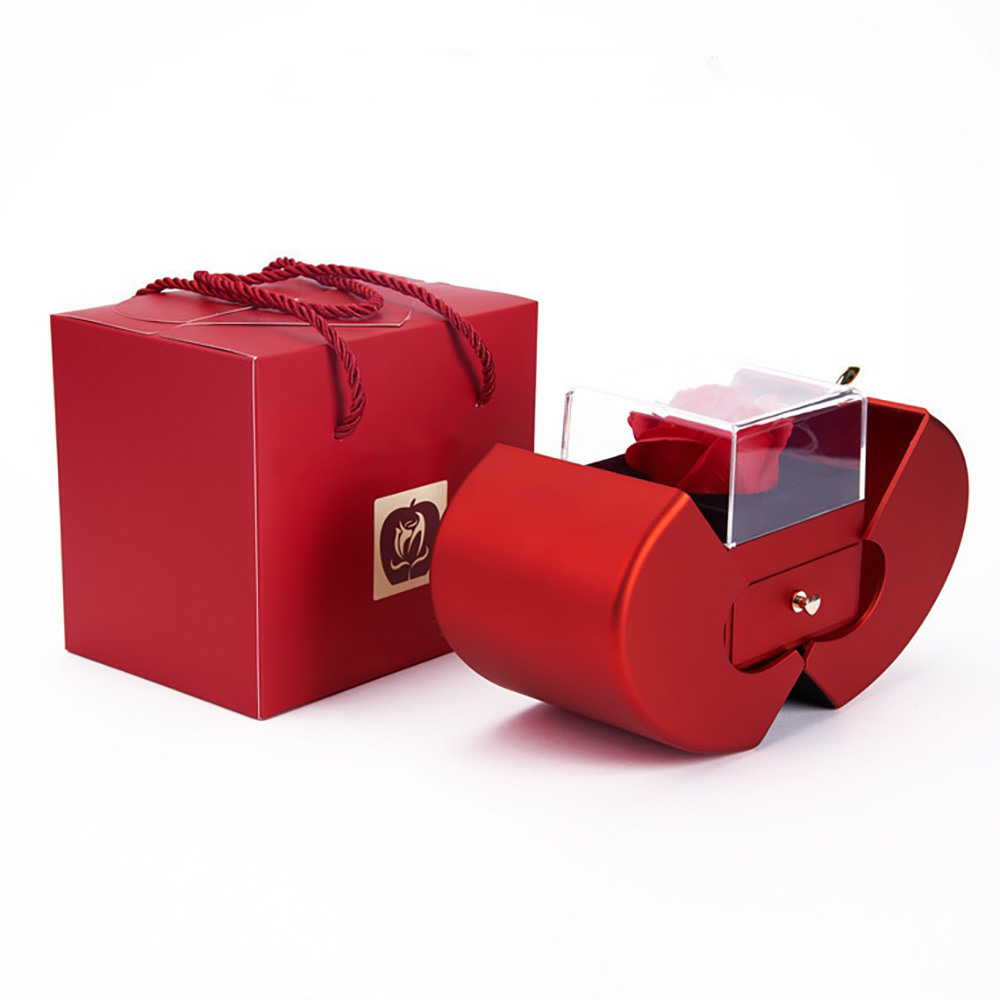 Simulation flower packaging box