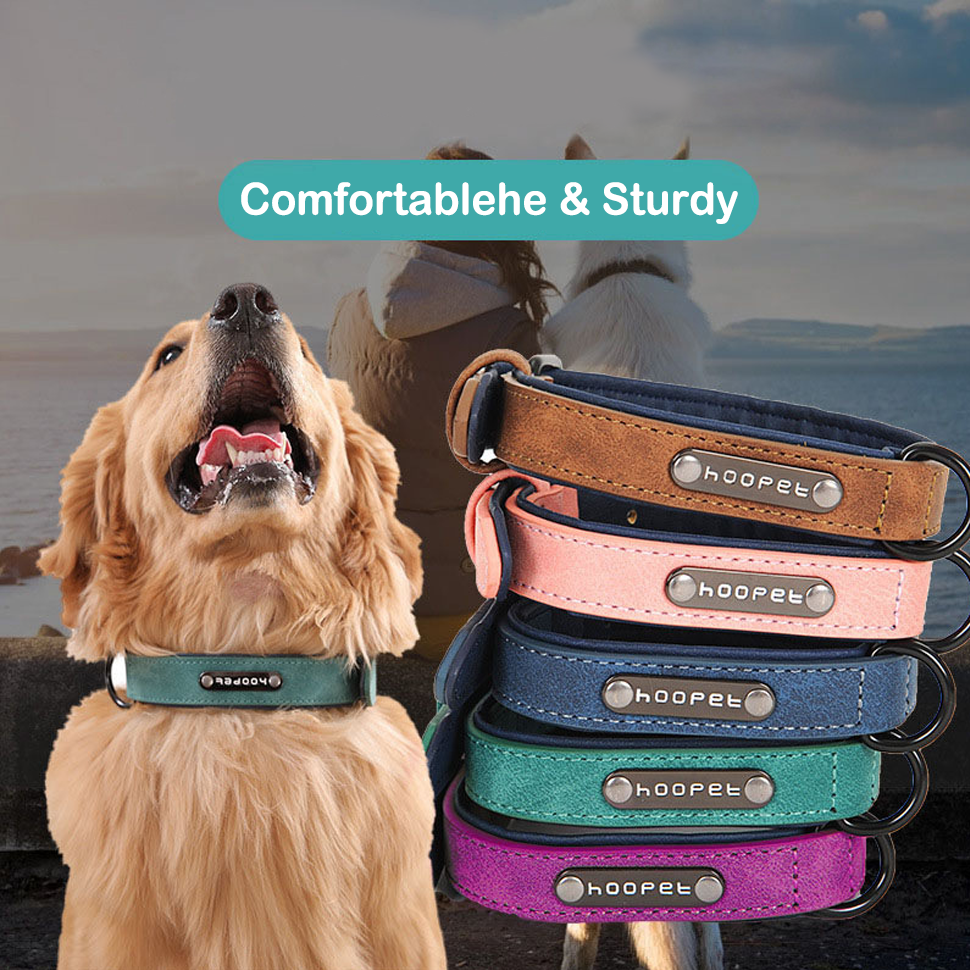 Customized Pet PU Leather Collar for Dog