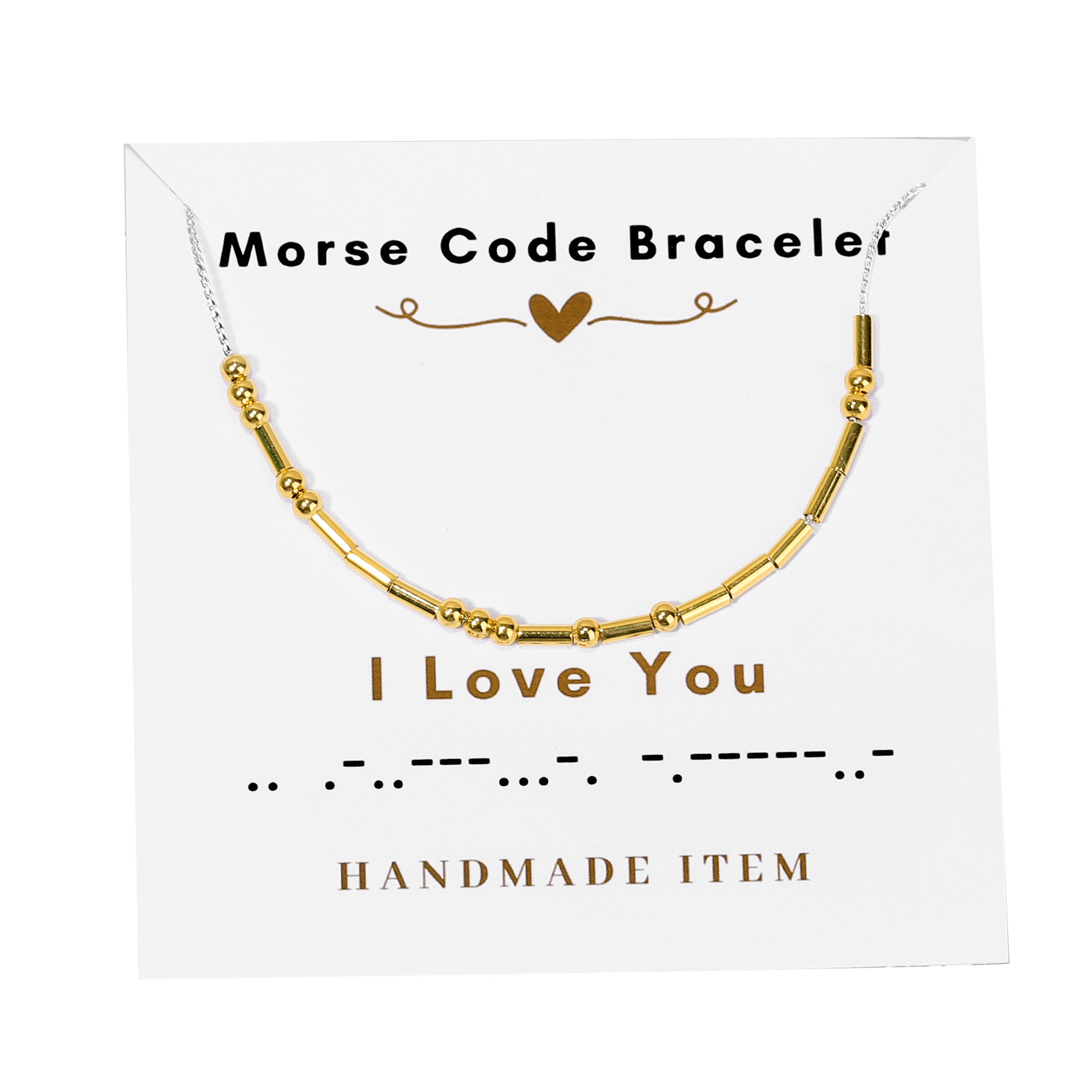Custom Morse Code Bracelet - Personalized Name Bracelet with 1-5 Letters - Stainless Steel Couple Bracelet - Minimalist Dainty Jewelry Gift