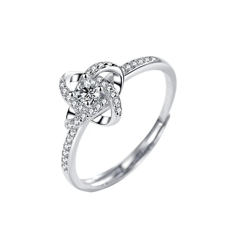 Personalized Zirconia Name Ring