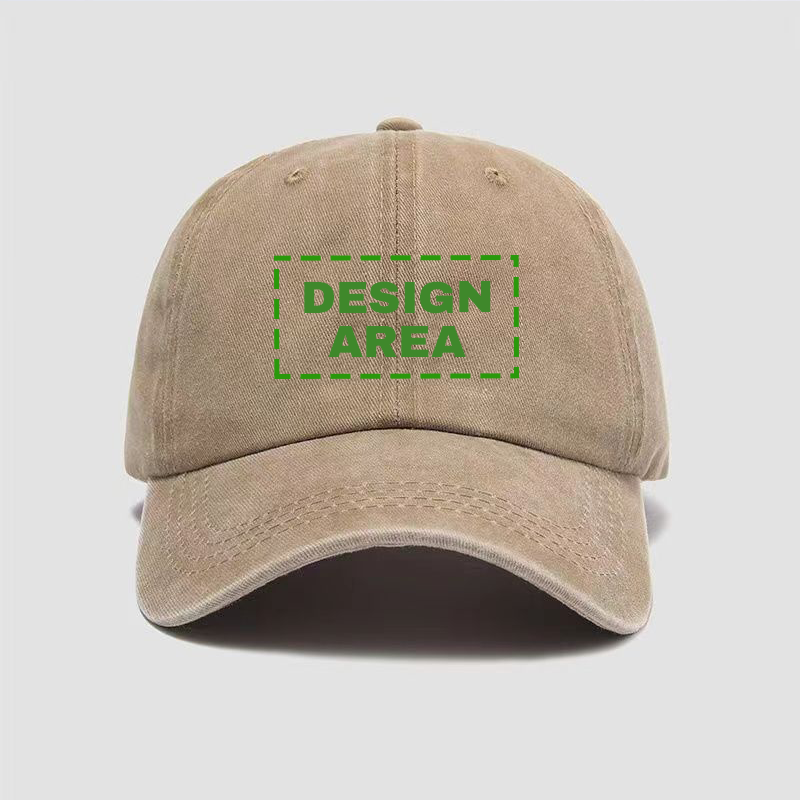 Custom Embroidered Distressed Hat