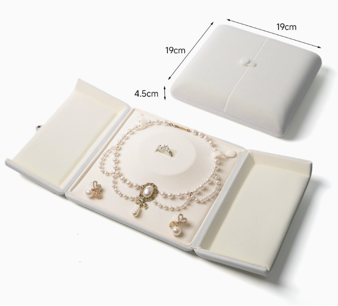 Double-opening jewelry gift box