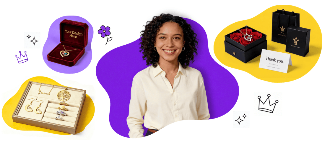 Custom products showcase