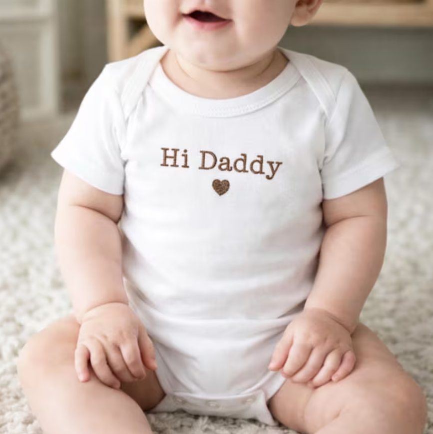 Personalized Embroidery Babysuit 