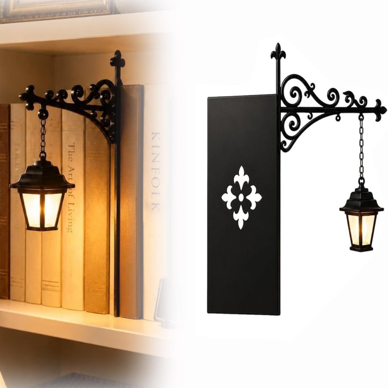 Halloween Bookshelf Lamp 